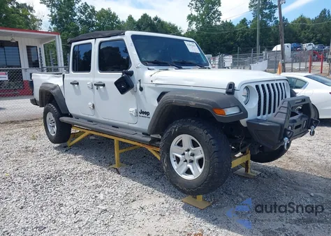2020 Jeep Gladiator Sport S 4X4 из США, поврежденный, VIN 1C6HJTAGXLL174441